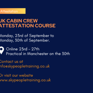 UK Cabin Crew Attestation Course