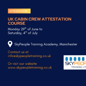 UK Cabin Crew Attestation Course - June - Classroom