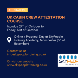 UK Cabin Crew Attestation Course - October